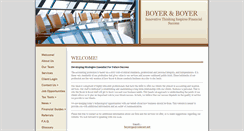Desktop Screenshot of boyercpa.net